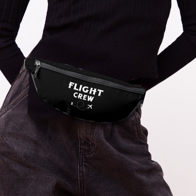 Crew für den Reiseflug Bauchtasche (Von Creator hochgeladen)
