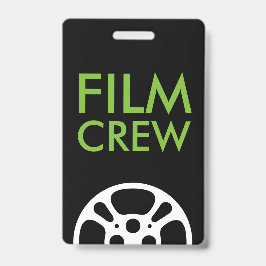 Crew für Filmrollen und Stab Lanyard Ausweis