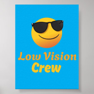 Crew für Menschen mit Sehbehinderung Poster