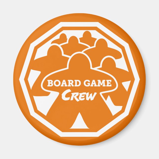 Crew für Motherboards Weißrahmen Magnet (Vorne)