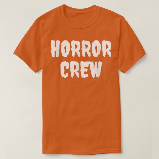 Crew für Spuk Orte Horror T-Shirt (Design vorne)