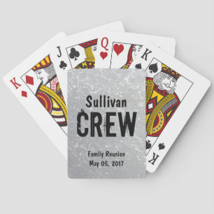 CREW   Gruppen-oder des Familienname-  Spielkarten