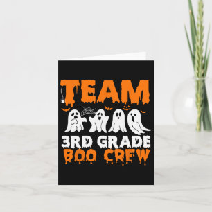 Crew Halloween Ghost der dritten Klasse Karte