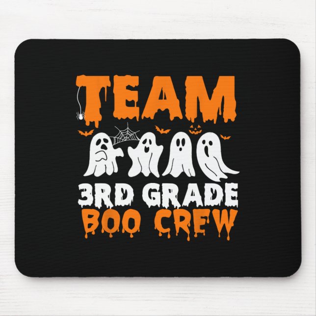 Crew Halloween Ghost der dritten Klasse Mousepad (Vorne)