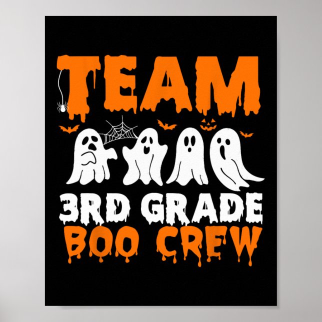 Crew Halloween Ghost der dritten Klasse Poster (Vorne)