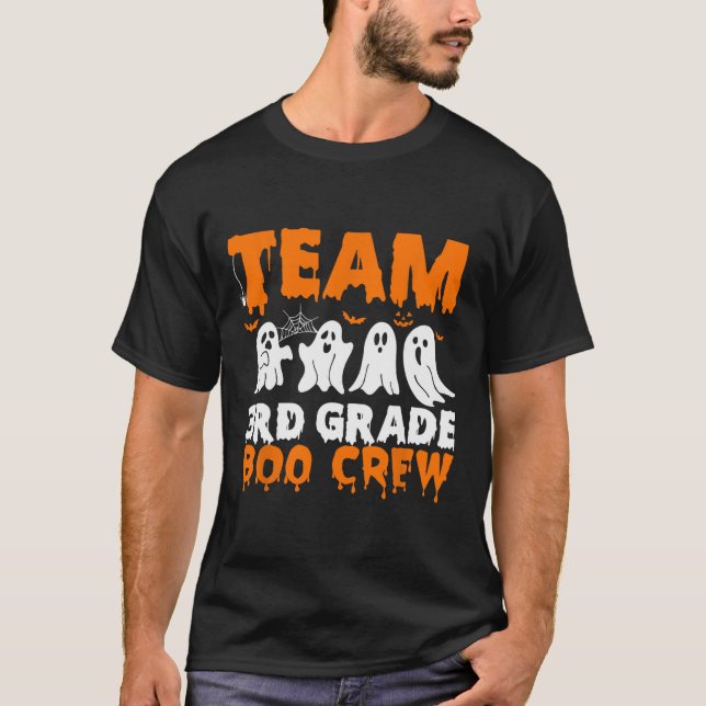 Crew Halloween Ghost der dritten Klasse T-Shirt (Vorderseite)