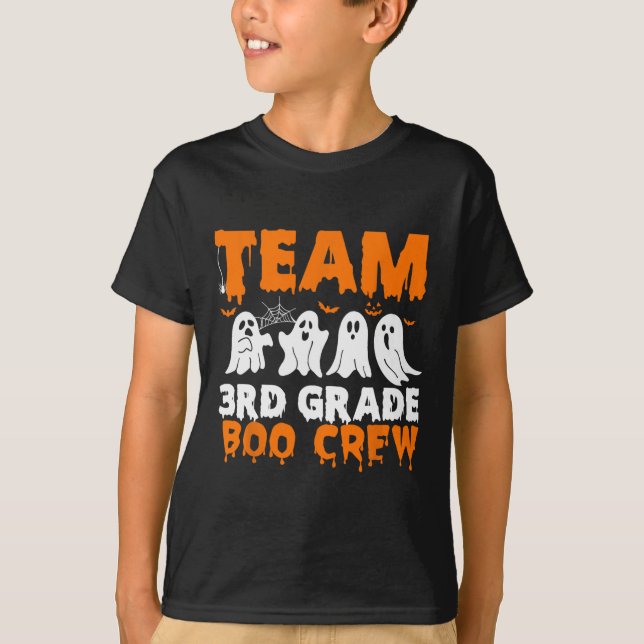 Crew Halloween Ghost der dritten Klasse T-Shirt (Vorderseite)