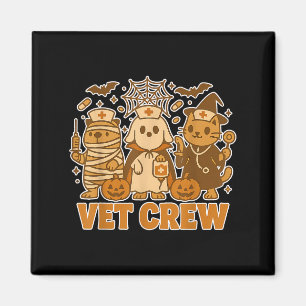 Crew Halloween Kostüm Hund Katze Capybara Haustier Magnet