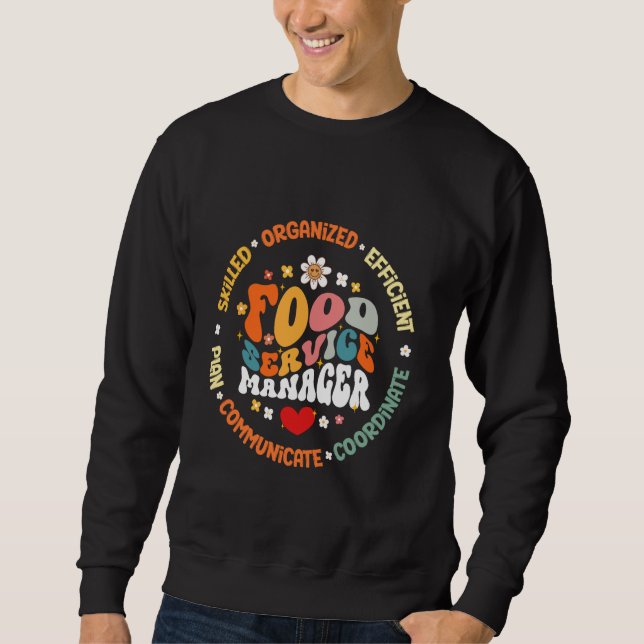 Crew Helper Squad des Food Service Managers Sweatshirt (Vorderseite)
