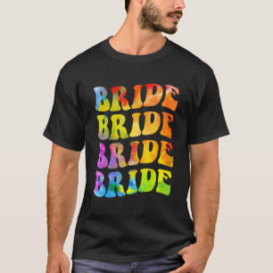 Crew I Gefärbte Krawatte Junggeselinnen-Abschied B T-Shirt