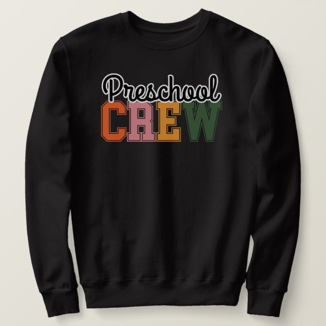 Crew im Vorschulalter Niedlich Sweatshirt (Design vorne)