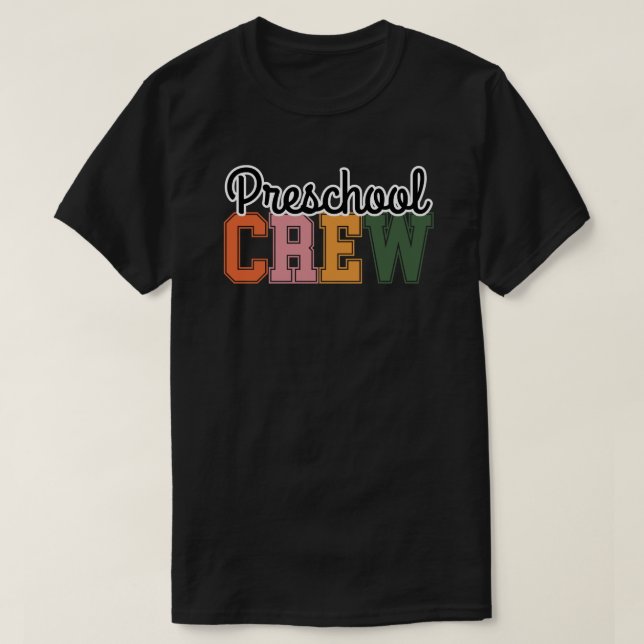 Crew im Vorschulalter Niedlich T-Shirt (Design vorne)