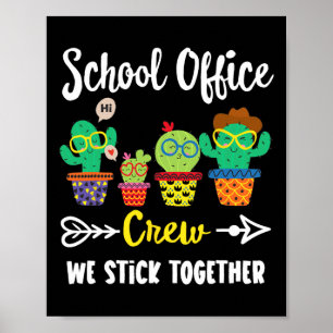 Crew in der Schule Poster