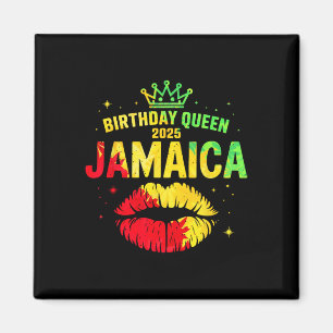 Crew Jamaica Trip 2025 Lips Bday Party Wo Magnet