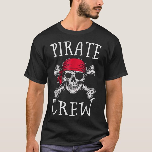 Crew "Kids Boys Pirate" T-Shirt (Vorderseite)
