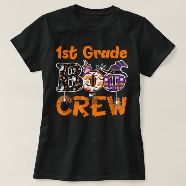 Crew-Lehrer der 1. Klasse T-Shirt (Design vorne)