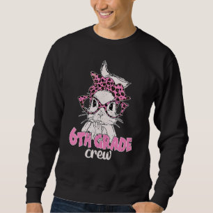 Crew Leopard Brillen Bunny Face Oaster M Sweatshirt