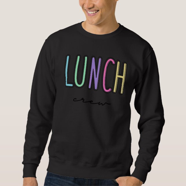 Crew Matching School Cafeteria Squad S Sweatshirt (Vorderseite)