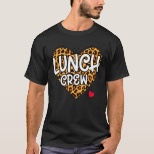 Crew Matching School Cafeteria Squad S T-Shirt