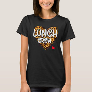 Crew Matching School Cafeteria Squad S T-Shirt