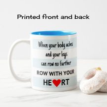 Crew mit den Herzstreifen