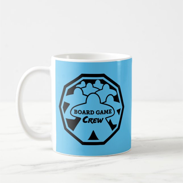 Crew mit Schwarzer Rahmen Tasse (Links)