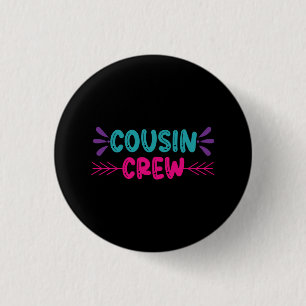 Crew niedlicher Cousin Button