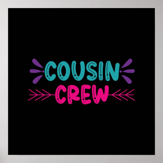 Crew niedlicher Cousin Poster (Vorne)