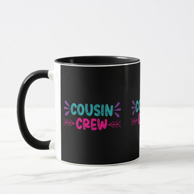 Crew niedlicher Cousin Tasse (Links)