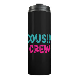 Crew niedlicher Cousin Thermosbecher