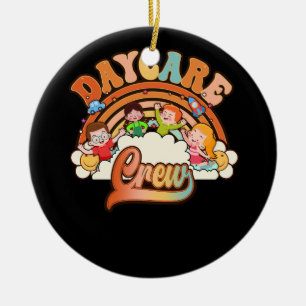 Crew-Provider-Lehrer Kinderbetreuer Gr Keramik Ornament