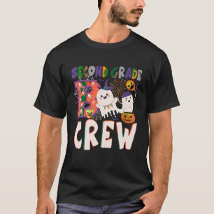 Crew Pumpkin Ghost Skull Spider zweiten Klasse W T-Shirt