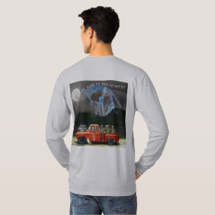 Crew "Red Pick-up Truck and Skeleton" T-Shirt