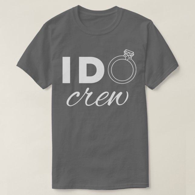Crew Retro Bachelorette Funny Hen Night T-Shirt (Design vorne)