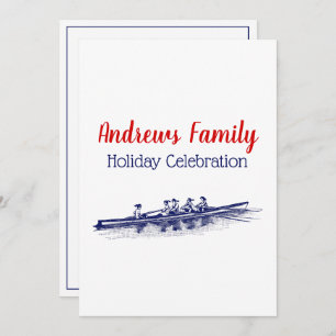 Crew Rowers Einladung