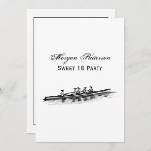 Crew Rowers Einladung