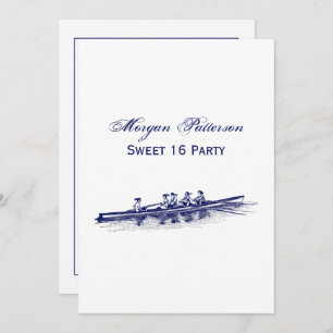 Crew Rowers Einladung