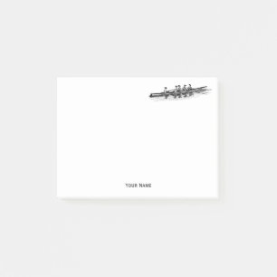 Crew Rowers Post-it Klebezettel