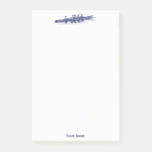 Crew Rowers Post-it Klebezettel