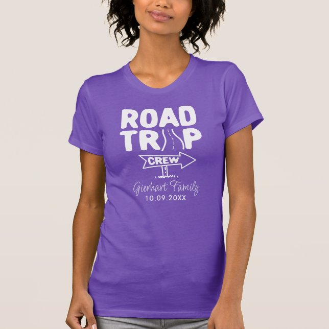 Crew RV Camper T-Shirt (Vorderseite)