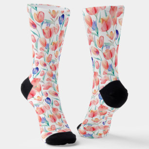 Crew-Socken für Wasserfarben Socken