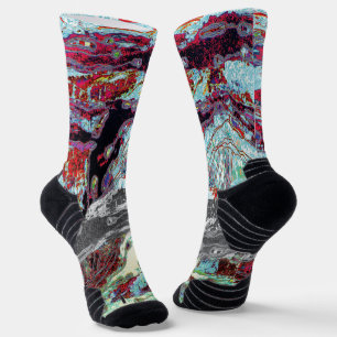 Crew Socken – Strata Pulse