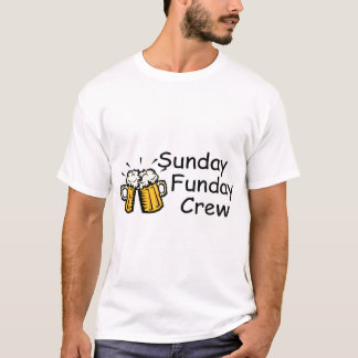 Crew Sonntags Funday (Bier) T-Shirt