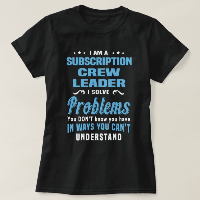 Crew T-Shirt (Design vorne)