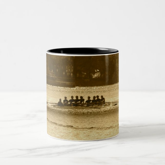 Crew-Tasse Zweifarbige Tasse (Mittel)