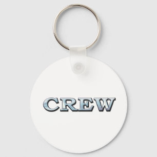 Crew-Text-Illustration-Schlüsselanhänger Schlüsselanhänger