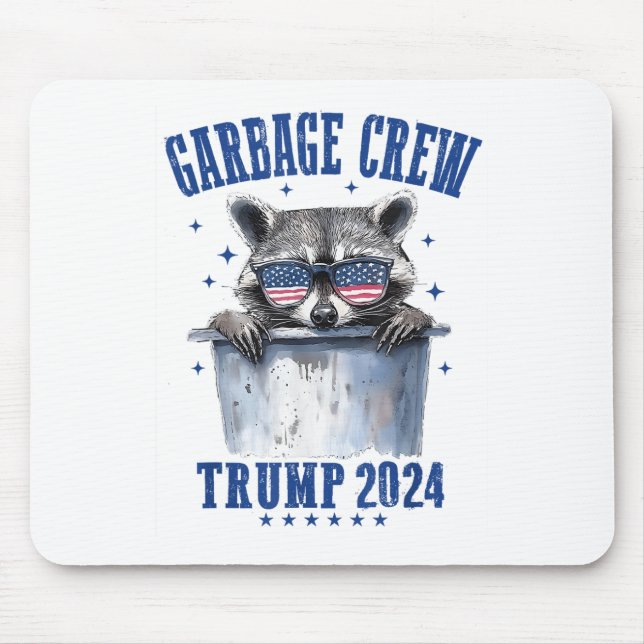 Crew Trump 2024 Präsident 47 Trump 2024 Mousepad (Vorne)