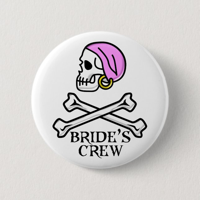 Crew von Pirate Bride Button (Vorderseite)