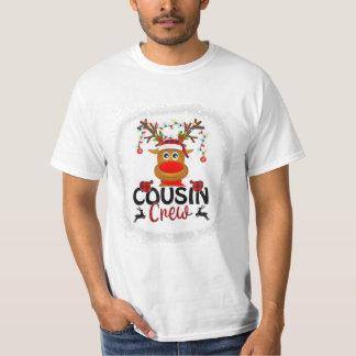 Crew Weihnachts-Reindeer Santa T-Shirt