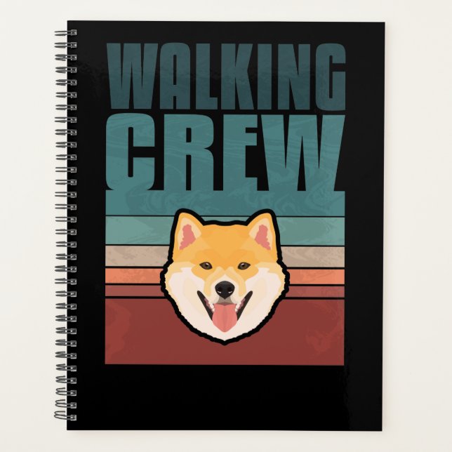 Crew zu Fuß, Shiba Inu Planer (Vorderseite)